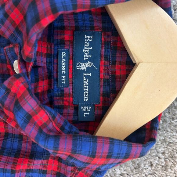 Ralph Lauren Men's button down Size Large Classic Fit - Picture 4 of 7